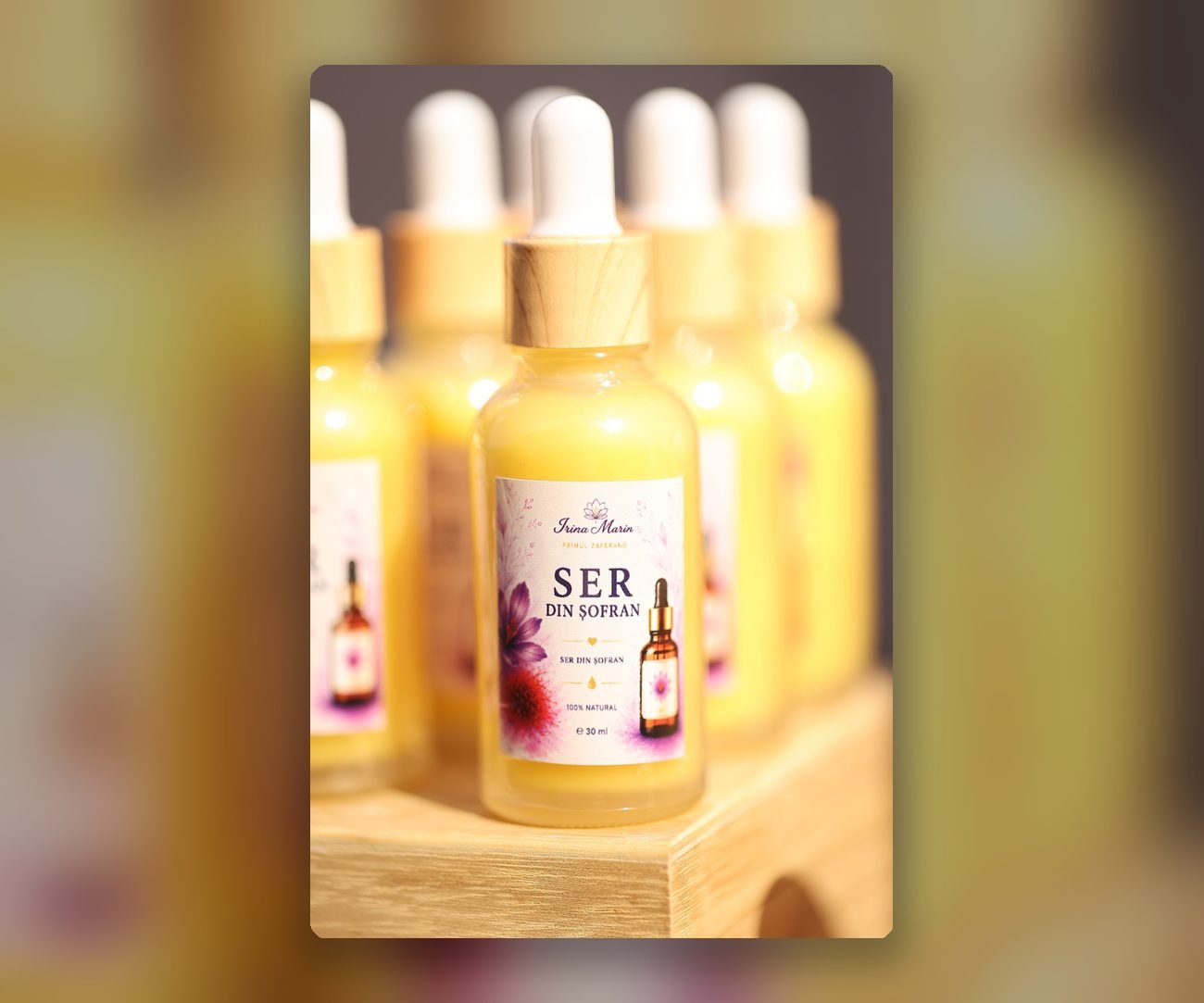 Ser de față cu extract din viță de vie și șofran Primo Zafferano